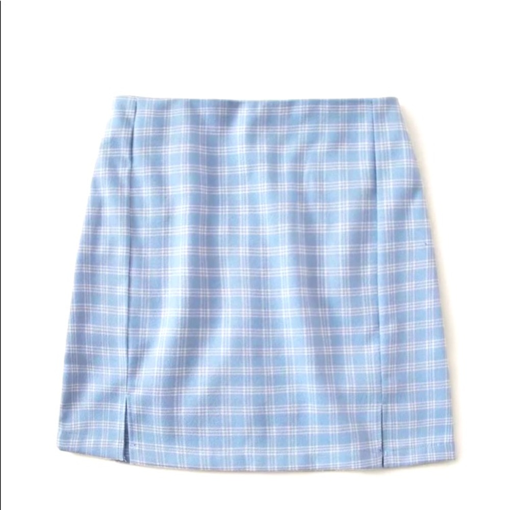 Plaid Mini Skirt
